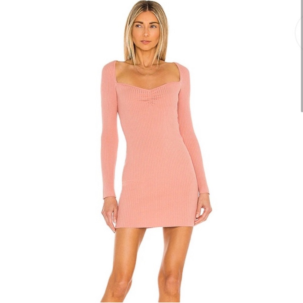 Majorelle Pink Mini Dress with Sleeves from Revolve  #summer #vacation